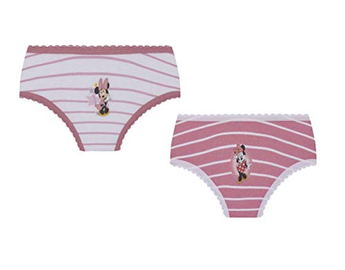 Lupo, Disney - Minnie, Kit2 peças, Meninas, Branca/Rosa, P (3 a 5 anos)