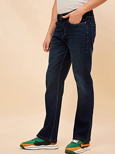 Image of HIGH Star Men's Stretch Fit Mid Rise Jeans