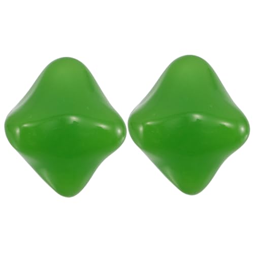 SHERCHPRY Hexagonal Resin Massage Balls 2 Pack Hand Finger Strengthening Balls Exercise for Grip Strength Yoga Tool