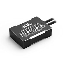 AGFRC 2000uF Mini RC Capacitor - 16V Non Polarity Low Impedance Capacitor with CNC Aluminum Case for RC Car Truck CNP2000C