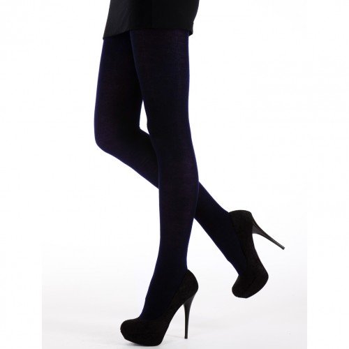 Silky Womens/Ladies 200 Denier Appearance Fleece Tights (1 Pair) (Large (42â€-48â€)) (Navy)