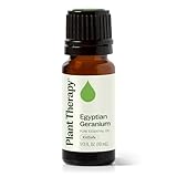 Plant Therapy Geranium Egyptian Essential Oil | 100% Pure, Undiluted, Natural Aromatherapy, Therapeutic Grade | 10 milliliter (1/3 ounce)