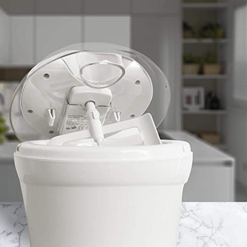 Leogreen - Elektrische Eismaschine 1,4 l Eismaschine Eismaschine für Eiscreme, Sorbet und Joghurt, BPA-frei, einfach zu… – Bild 4