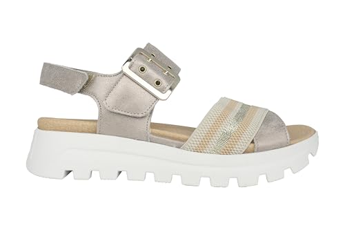 Sandales femme Waldläufer H-Nele en cuir de première qualité