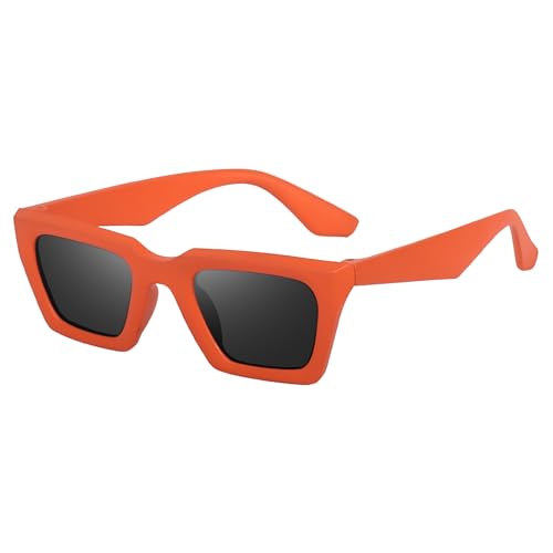 Image of ARICKS Vintage Square Cat Eye Sunglasses Women Retro Trendy Sunglasses