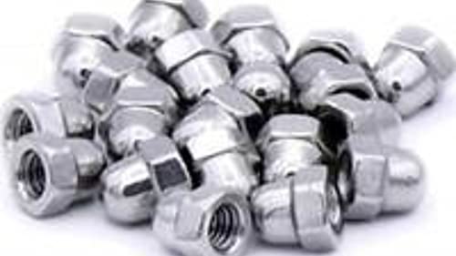 Stainless Steel Cap Nut Hex Acorn Dome Head M3 M4 M5 M6 M8 M10 Marine Grade - Pack of 6 (M5) - Image 3