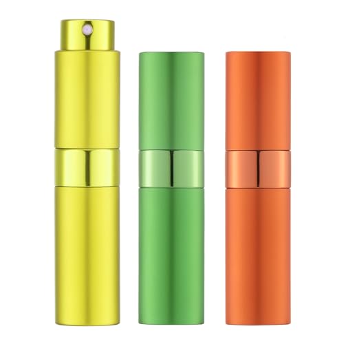 Image of LISAPACK 8ml Travel Perfume Bottle Refillable, 3 PCS Cologne Atomizer Spray