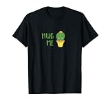 hug me cactus tshirt Divertida camiseta de cactus con un bonito diseño gráfico sonriente de cactus en una maceta y una cita que dice "Abraza me". Muy espinoso. Esta camiseta es un gran regalo para los profesionales de las suculentas espinosas que aman el cactus