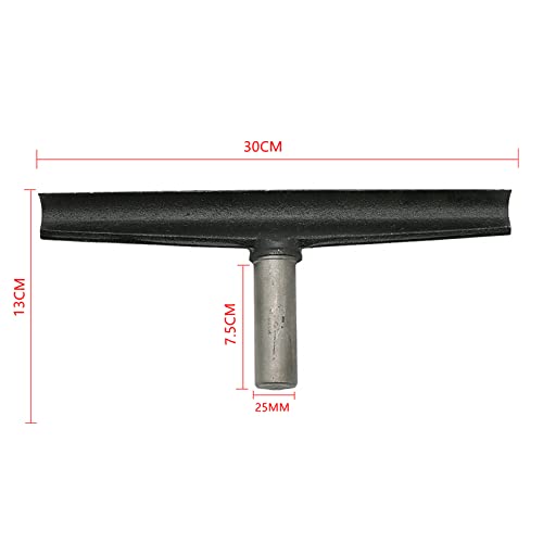 Reposamanos para torno de carpintería hierro fundido 11.8 pulg miniatura 6