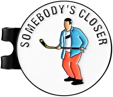 ZEETY Funny Golf Ball Marker with Magnetic Hat Clip – Golf Access...