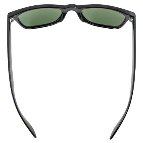 Azores Polarized Sunglasses for Men or Women Impact-Resistant Polycarbonate Black Frame w/Grey Lens4