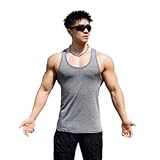 Photo Gallery panver tank top uomo palestra leggero casual maglia da allenamento assorbe sudore traspirante canotta sport fitness asciugatura rapida camicia muscolare b-grey xl Photo Gallery panver tank top uomo palestra leggero casual maglia da allenamento assorbe sudore traspirante canotta sport fitness asciugatura rapida camicia muscolare b-grey xl