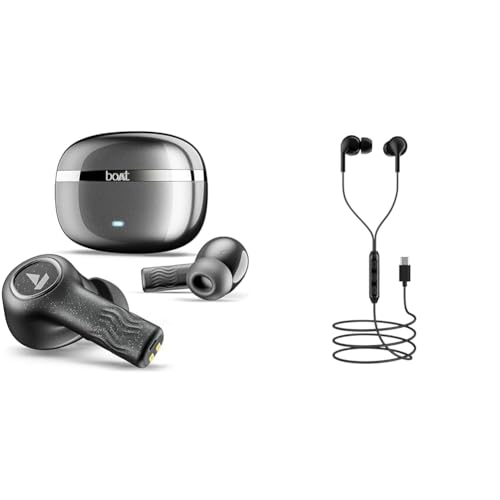 boAt Nirvana ION ANC + Bassheads 100 C