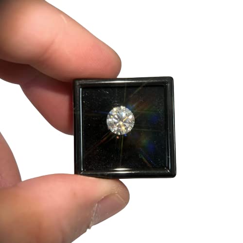 Image of 1 Carat Moissanite Stone - GRA Certified, D Color, VVS1 Clarity, Loose Moissanite Diamond Stone