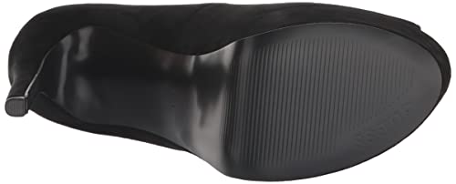 Image of Guess Women's Cacei Pump, Black Suede, 9.5