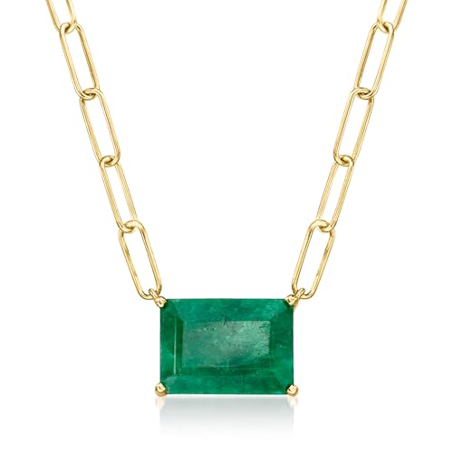 Ross-Simons 7.75 Carat Emerald Paper...