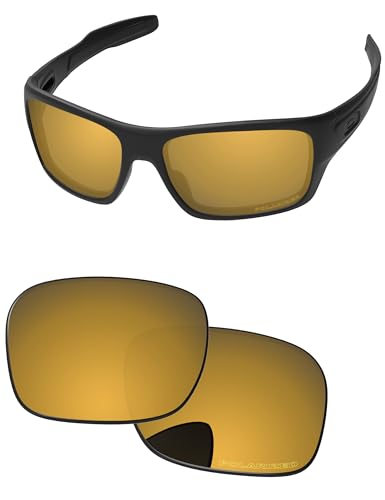 Image of Replacement Lenses for Oakley Turbine OO9263 65mm Sunglass - Precision Fit, UV Block & Impact Resistant