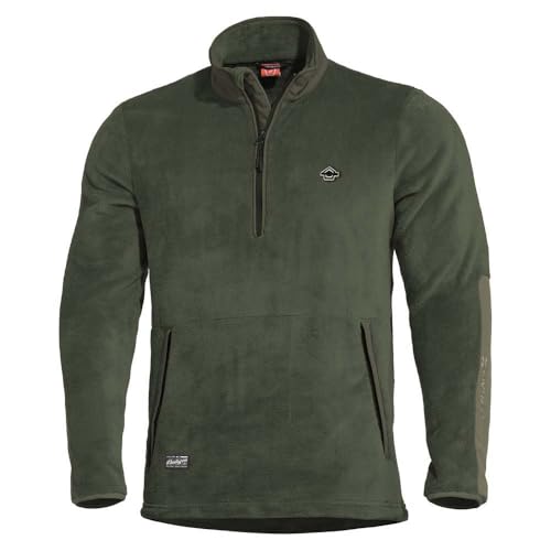 Suéter Pentagon Grizzly 1/2 Zip Fleece para hombre en color marrón casual