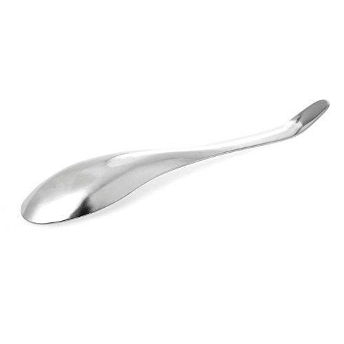 Image of 1Pc Food Grade Stainless Steel Multi-Functional Multipurpose Grinding Grater Peeler Spoon for Garlic, Ginger, Fruits, Potato, Cheese, Vegetables