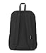 JanSport Cortlandt Laptop Backpack, Black, 15” Laptop Sleeve-Synthetic Leather Shoulder Computer Bag with Large Compartment, Padded Straps- Rucksack for Men, Women