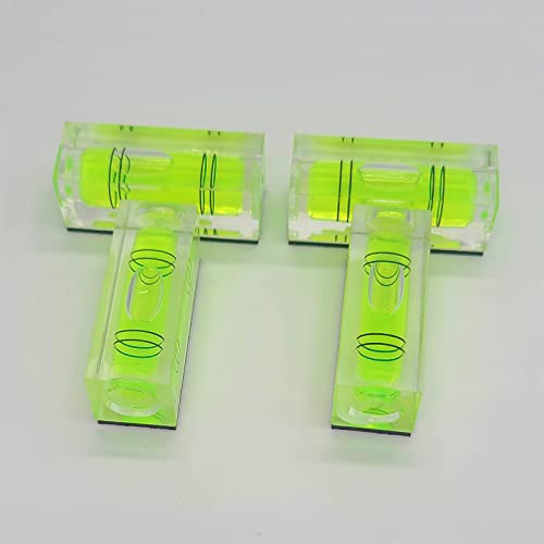 Magnetic Mini Small Bubble Level Tool Scope Square Pocket Long Stick On High Precision Horizontal (4pcs 1.6inch 40mmx17mmx15mm) - Thumbnail 7