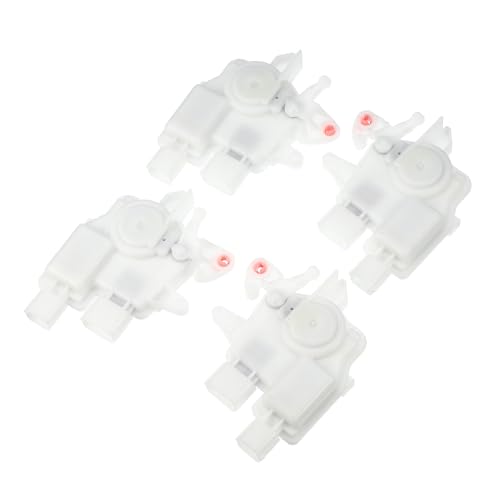 Image of ACROPIX Front Rear Left Right Door Latch Actuator Door Lock Central Lock Actuator White Fit for Honda Accord 2003-2007 No.72115SDAA01 /72155SDAA01 - Pack of 4