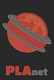  PLAnet: Notizbuch, Skizzenbuch, Planer oder Konstruktionsbuch in 6x9 Zoll (ca A5)  perfekt für alle G-Code-Fans, 3D-Modell Designer, 3D-Druck-Fans ... von Projekten und zum festhalten von Ideen!