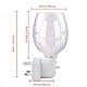 Wachsschmelze Elektrischer Ölbrenner 3D Aroma Lampe Nachtlicht Wohnkultur Wärmer Wachsbrenner für Zuhause Schlafzimmer Wohnen Rom (2 Ersatzbirnen)