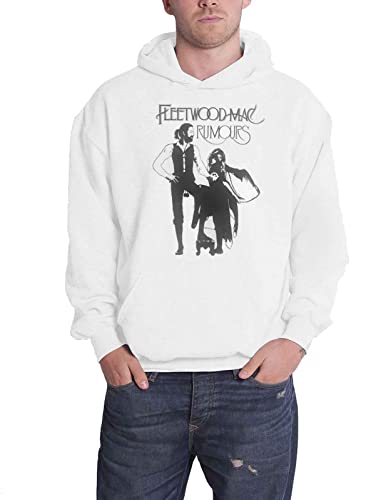 Sweat-Shirt à Capuche Fleetwood Mac Band Logo Noir Vêtement Rock