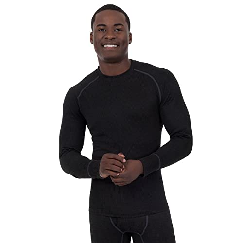Fruit of the Loom Signature Men's Grid Tech L3 Thermal Base Layer Top