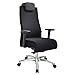 Produktbild Bürodrehstuhl | Belastbar bis 150 kg | Punktsynchron-Mechanik | Schiebesitz | Mit Kopfstütze | Schwarz | Topstar - Bürodrehstühle office swivel chairs