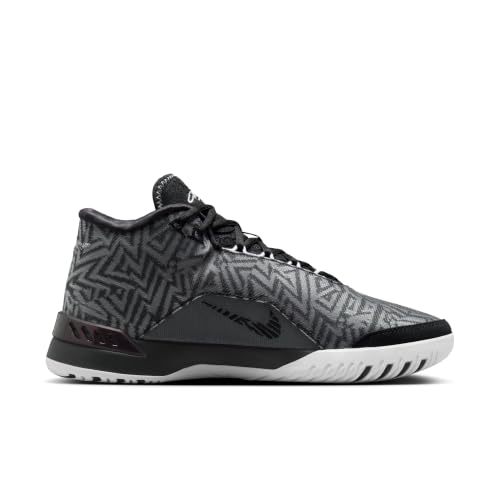 Image of Lebron NXXT Genisus Basketball Shoes (HF0712-004, Black /White /Smoke Grey /Light Smoke Grey) Size 11