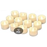 ★ Wer Kinder oder Haustiere hat und auf echte Kerzen verzichten muss, findet hier eine wirklich schöne Alternative. Auch eine Outdoor-Party auf der Terrasse lässt sich damit wirkungsvoll aufpeppen.