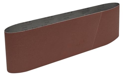 Bande abrasive Grain 80 ponçage intensif bois et métal 150 x 1220 mm SB0017