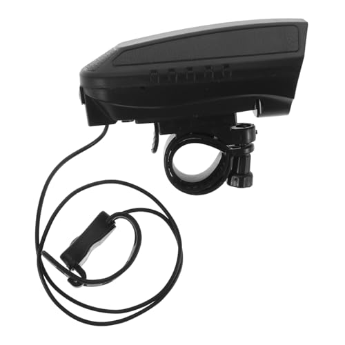 HEMOTON Professional Electric Bike Horn Convenient Bicycles Horn with Loud Sound Easy Installation Design Portable Bike Accessory for Use