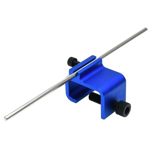 GCLANXI Aluminium-Motorrad-Kettenausrichtungswerkzeug, schnelles und genaues Ausrichtungswerkzeug, universell for ATV, KTM, Honda, Fahrrad, Kettenrad, Sport, Dirtbike(Blue)