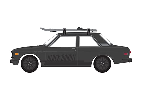 1971 Datsun 510 con Ski Roof Rack modelo 1:64 miniatura 2