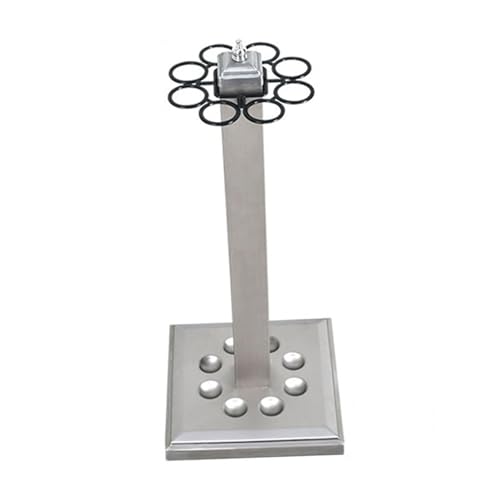 Support de queue de billard en acier au sol pour grands stades