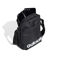 adidas Unisex Linear Organizer Waist Pack, Black/White, One Size – Ansicht 5