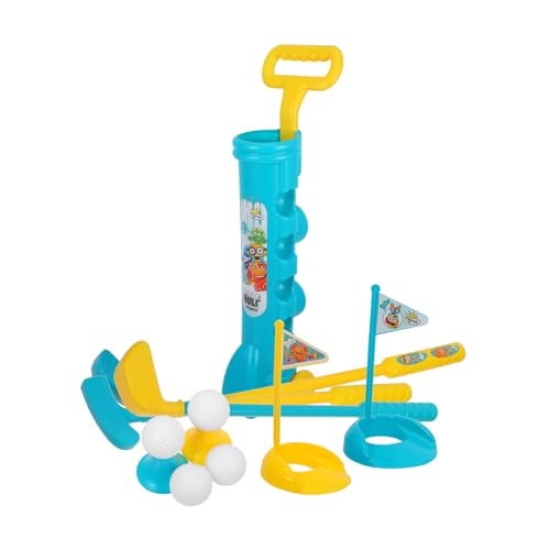 ERINGOGO 1 Set Golf Set Garden Golf Clubs Practice Mini Putting Outdoor Games Sports Plastic Golf Balls for Golf Clubs Golf Clubs Golf Game Abs