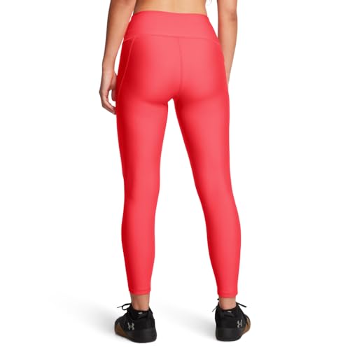 Image of Under Armour Women's HeatGear Armour High Waisted Ankle No-Slip Leggings