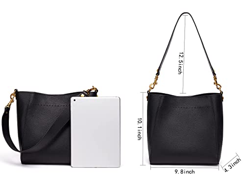Bolso Hobo de Cuero para Mujer miniatura 4