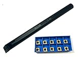 Diámetro 8 mm Perforación Barra 8 mm SCLCR 06 Incluye 10 WSP ccmt 060204 para acero
