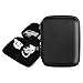 Accessoires de günstig Kaufen-QEQSHQO Kabeltasche Elektronikzubehör Organizer Tragbare Kabelorganizer Doppelte Kabel Tasche für Elektronische Accessoires USB Powerbank SD Karte Ladekabel
