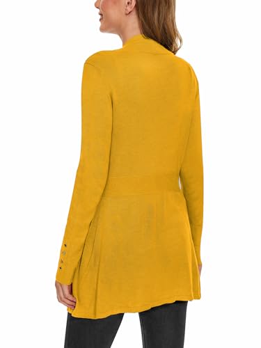 Image of Cardigan for Women Dressy Casual Long Sleeve Open Front Knit Cardigan Sweaters