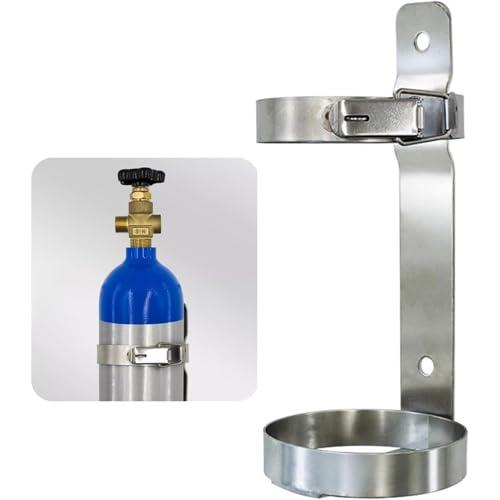 Support mural pour bouteilles d'oxygène de gaz 2L 2,8L 4L 10L
