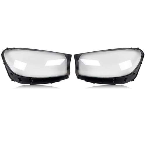 Verre phare avant pour Benz GLS X167 2020-2023 paire de couvercles transparents