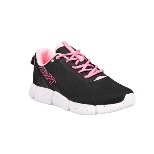 Avia Kids Girls Avi-Blitz Lace Up Sneakers Shoes Casual - Black - Size 5.5 M2