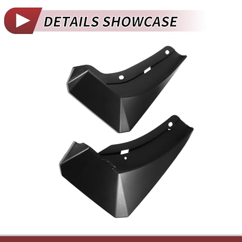Image of 1 Set Mud Flaps Splash Guards for Hyundai IX45 2024 Front and Rear Mud Guards W /Mount Accessories