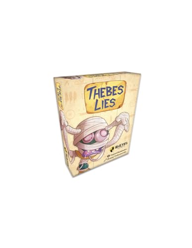 Ibeyis Games | Thebes Lies | Juego de Mesa de Cartas | Card Drafting | de 4-8 Jugadores | Idioma: Español | Temática: Aventuras